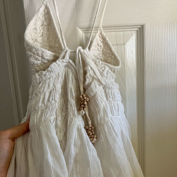 Free People Forever Favorite Mini Ivory sz L - Picture 8 of 11